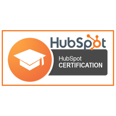 hubspot seo certification badge